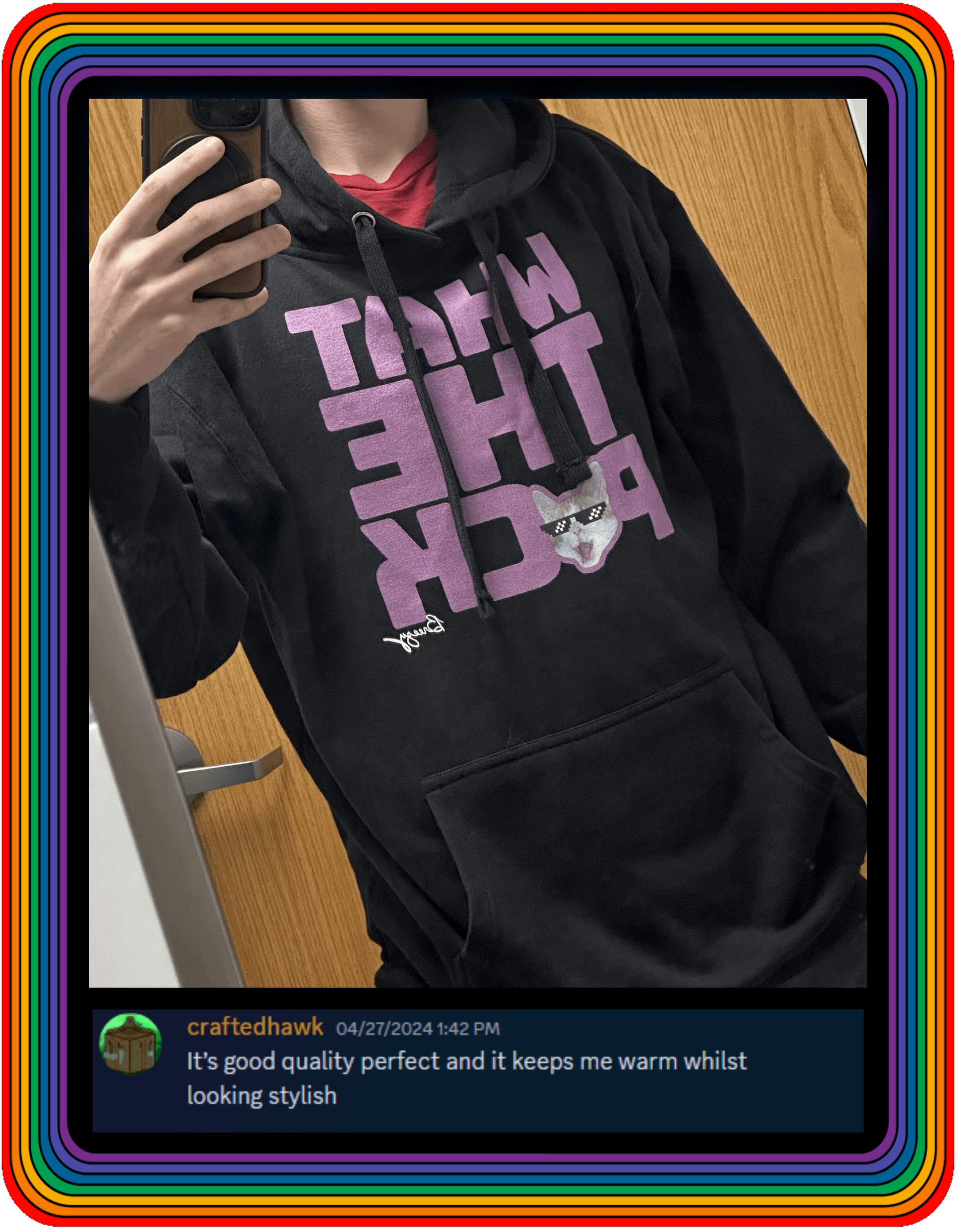 What the Puck Hoodie! product image (7)