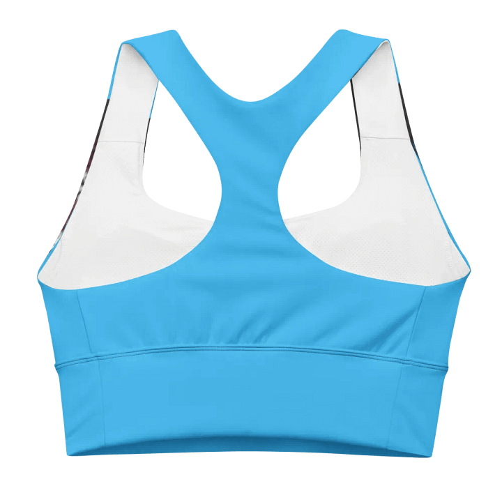 you matter sports bra - Deep Sky Blue product image (2)