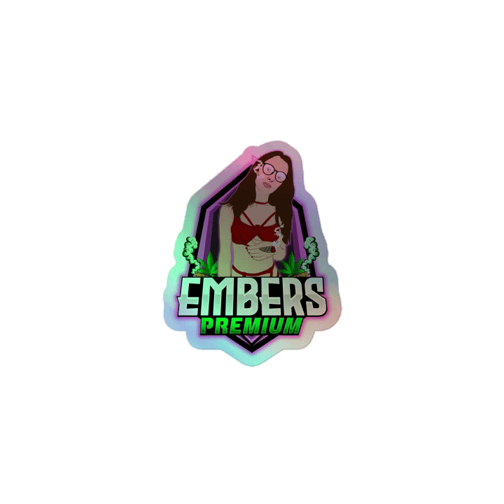 EMBERS PREMIUM Pink Holographic Sticker Set product image (1)