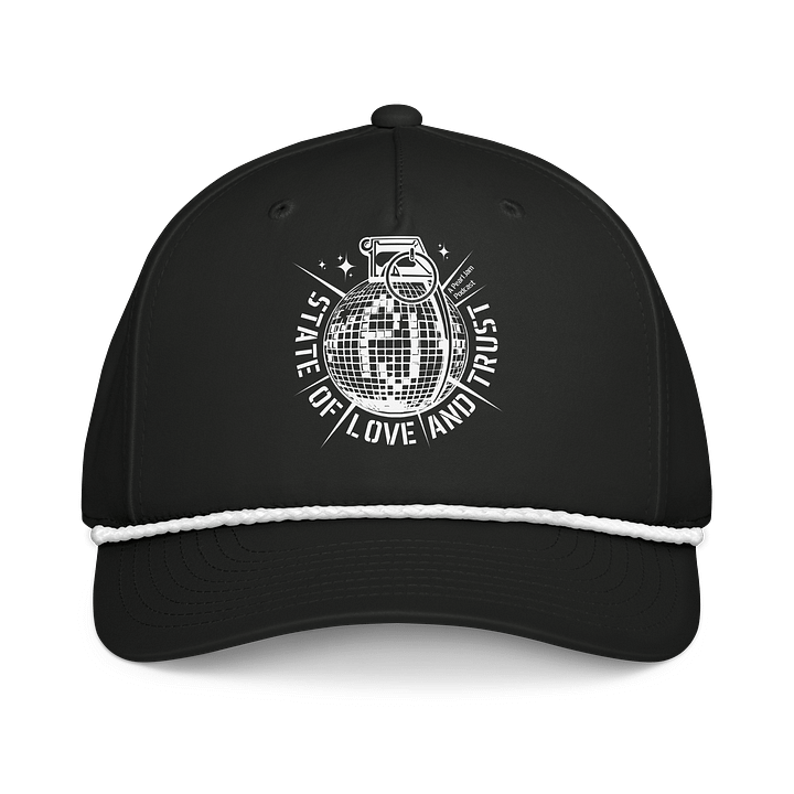 Disco Bomb! A-Frame Rope Hat product image (1)