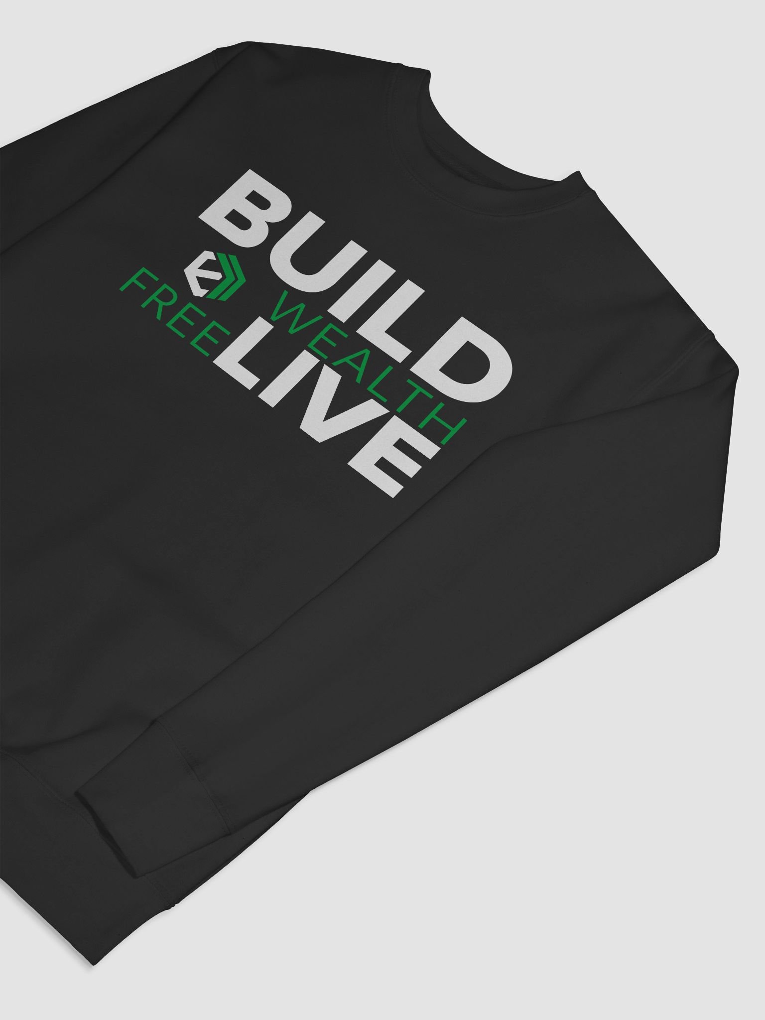 Build Wealth. Live Free. Crewneck Sweater product image (7)