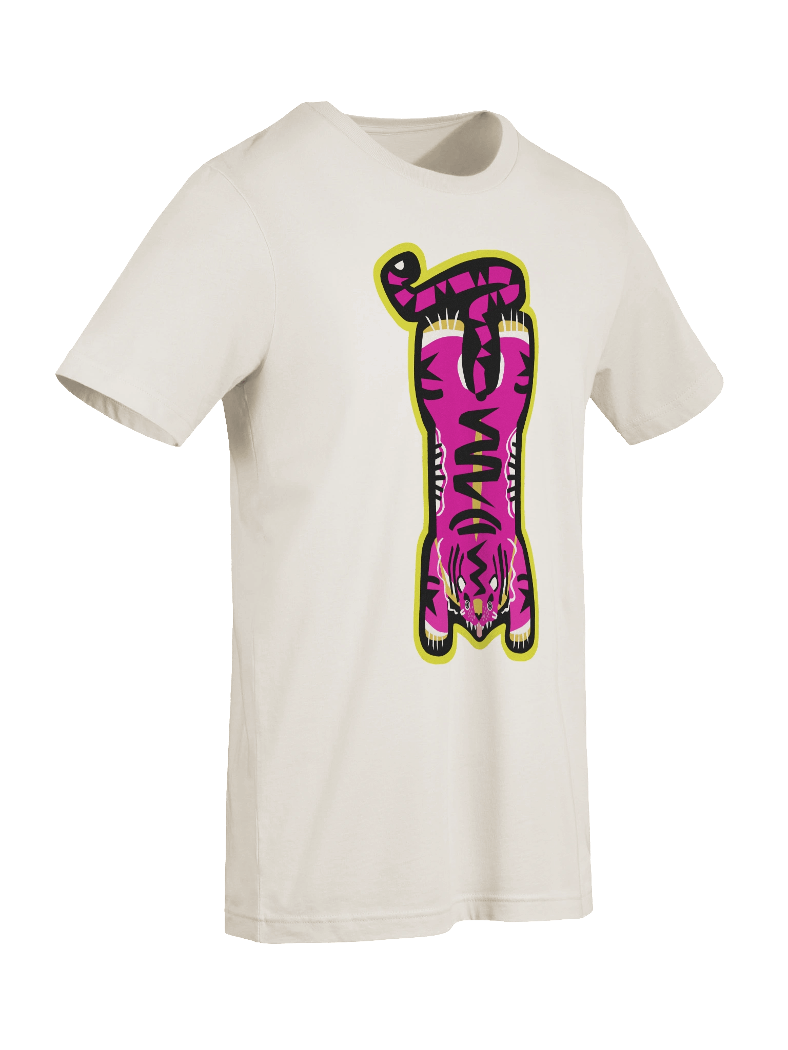 Pink and Yellow Tiger - T-Shirt product image (9)