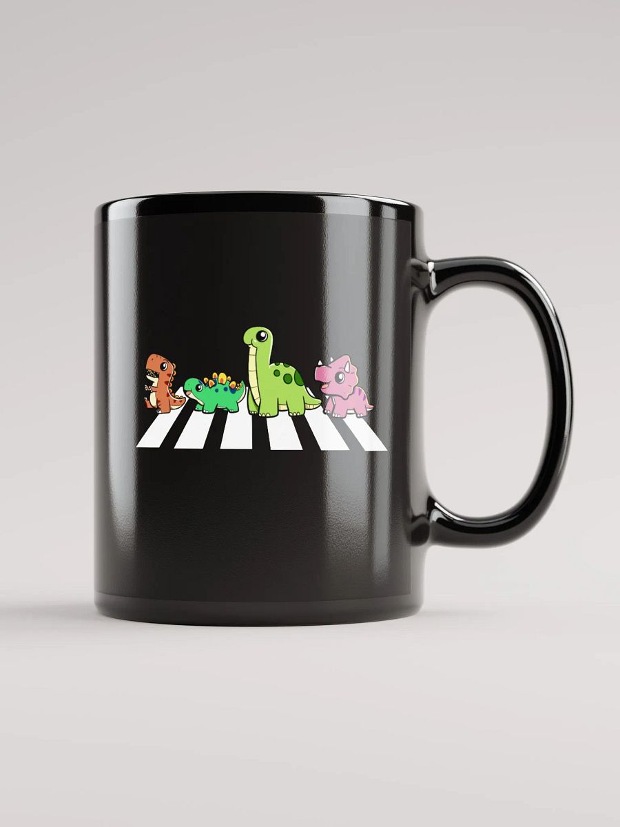 Cute Baby dinosaurs crossing Abbey Road product image (1)