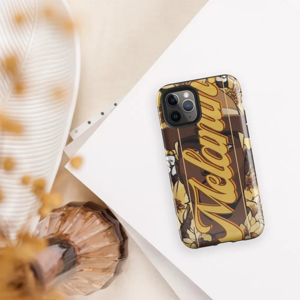 Yellow Melanin Man Phone Case product image (30)