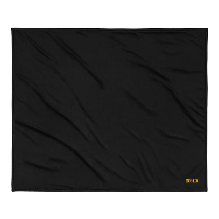 HOLD Bitcoin Logo Sherpa Blanket product image (2)