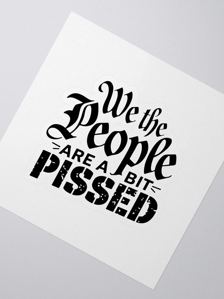 We the People - Kiss Cut Stickers product image (2)
