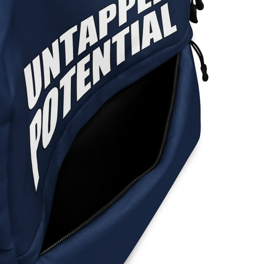 Untapped Potential Navy Blue Backpack product image (4)