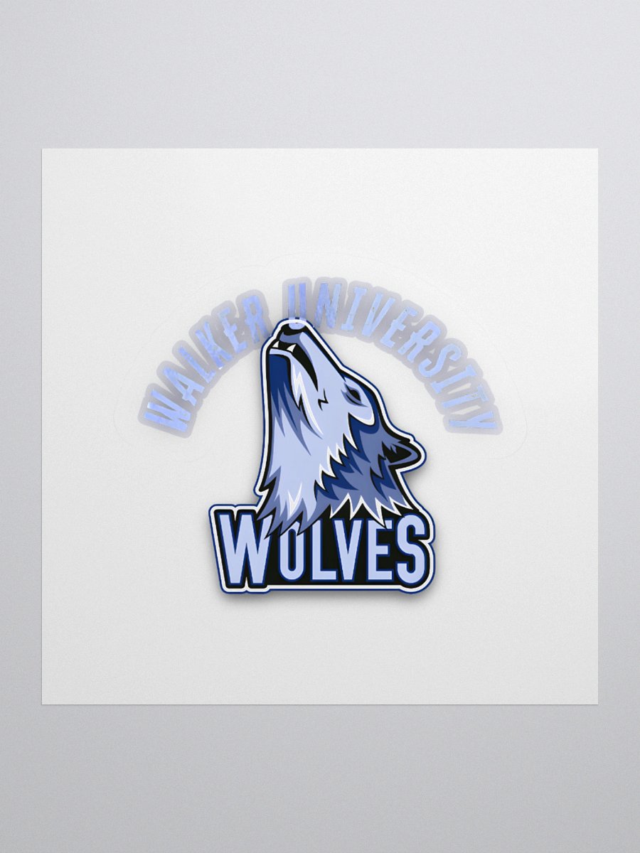 Walker University Wolves Sticker product image (2)