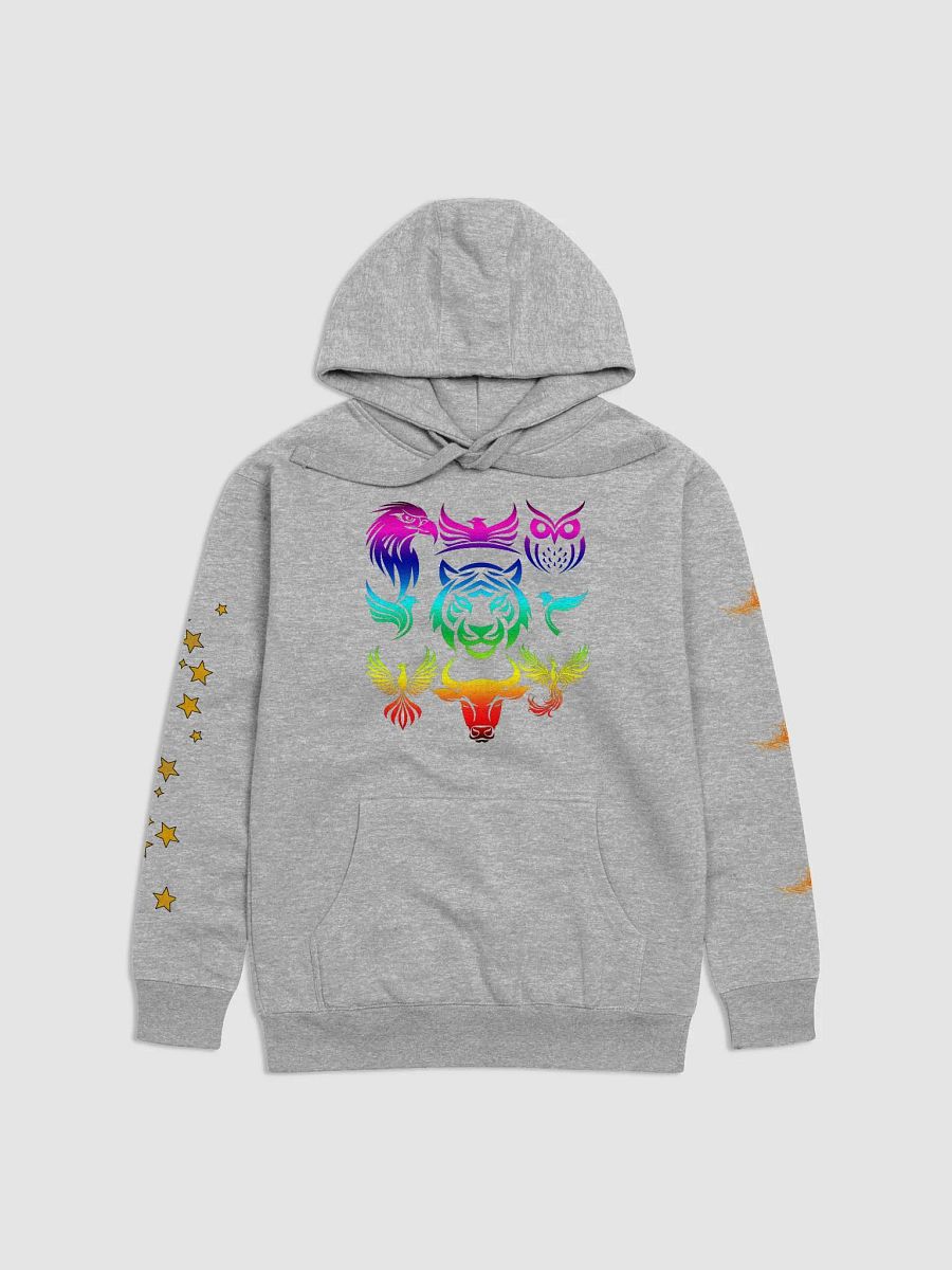 Vibrant Wildlife Dreams Hoodie product image (4)