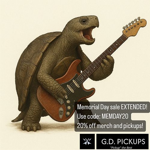 Memorial Day Sale EXTENDED!
The one-day sale was a hit—so good, in fact, that the Tone Turtle demands ONE MORE DAY!

Here’s y...