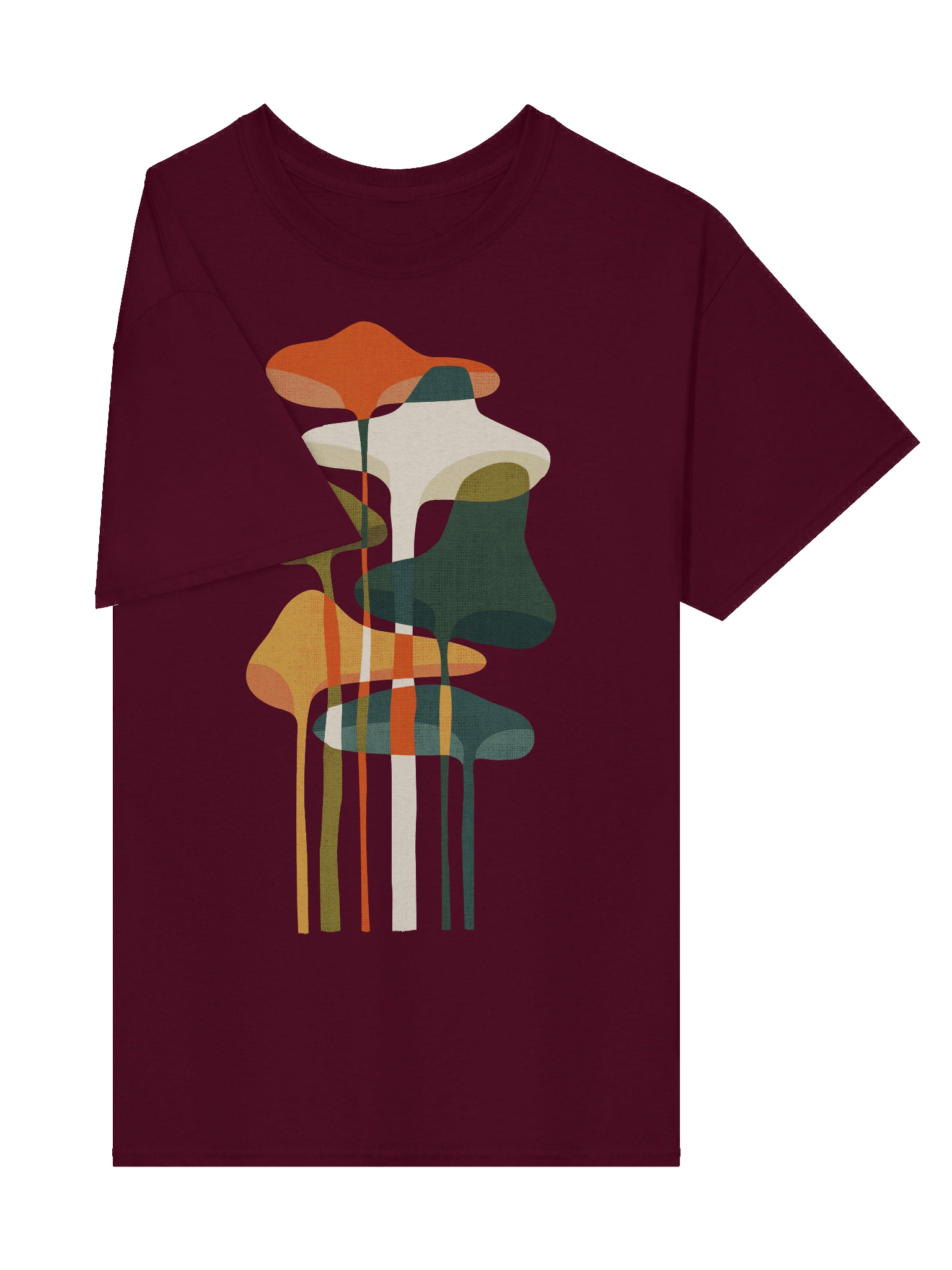 Wild mushrooms graphic t-shirt product image (16)