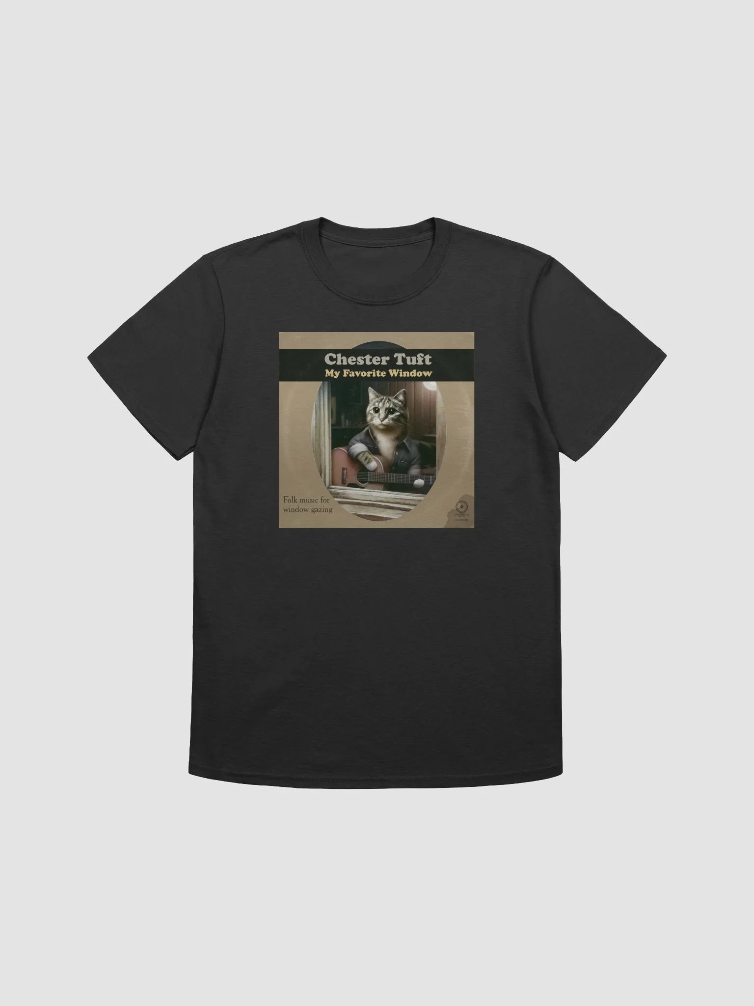 Chester Tuft Album Tee - Album jacket (front and back) product image (1)