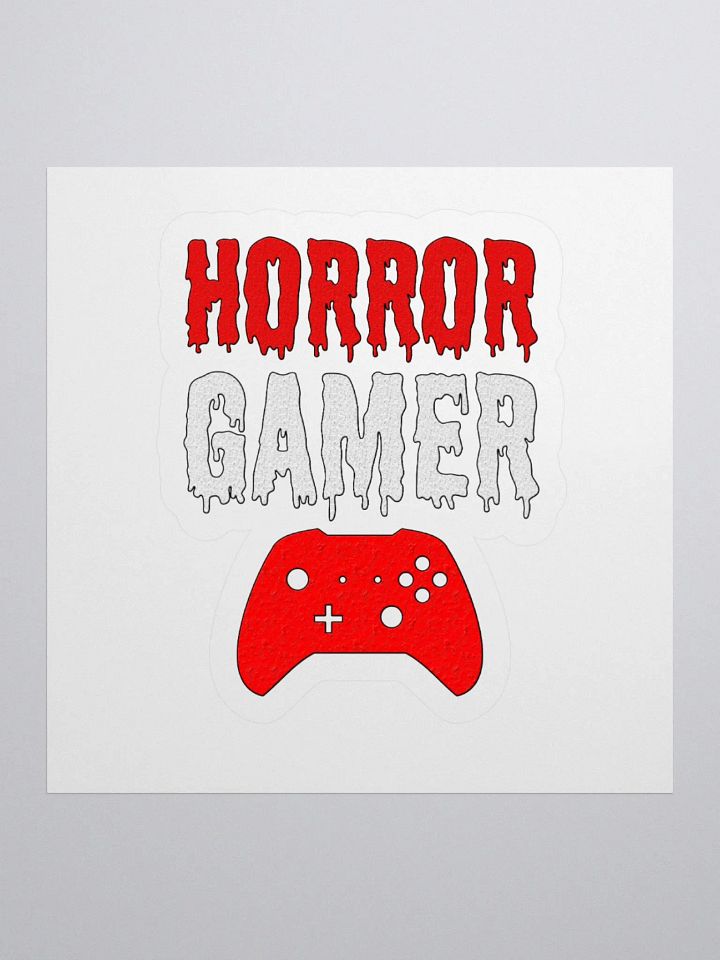 Horror Gamer Sticker product image (1)