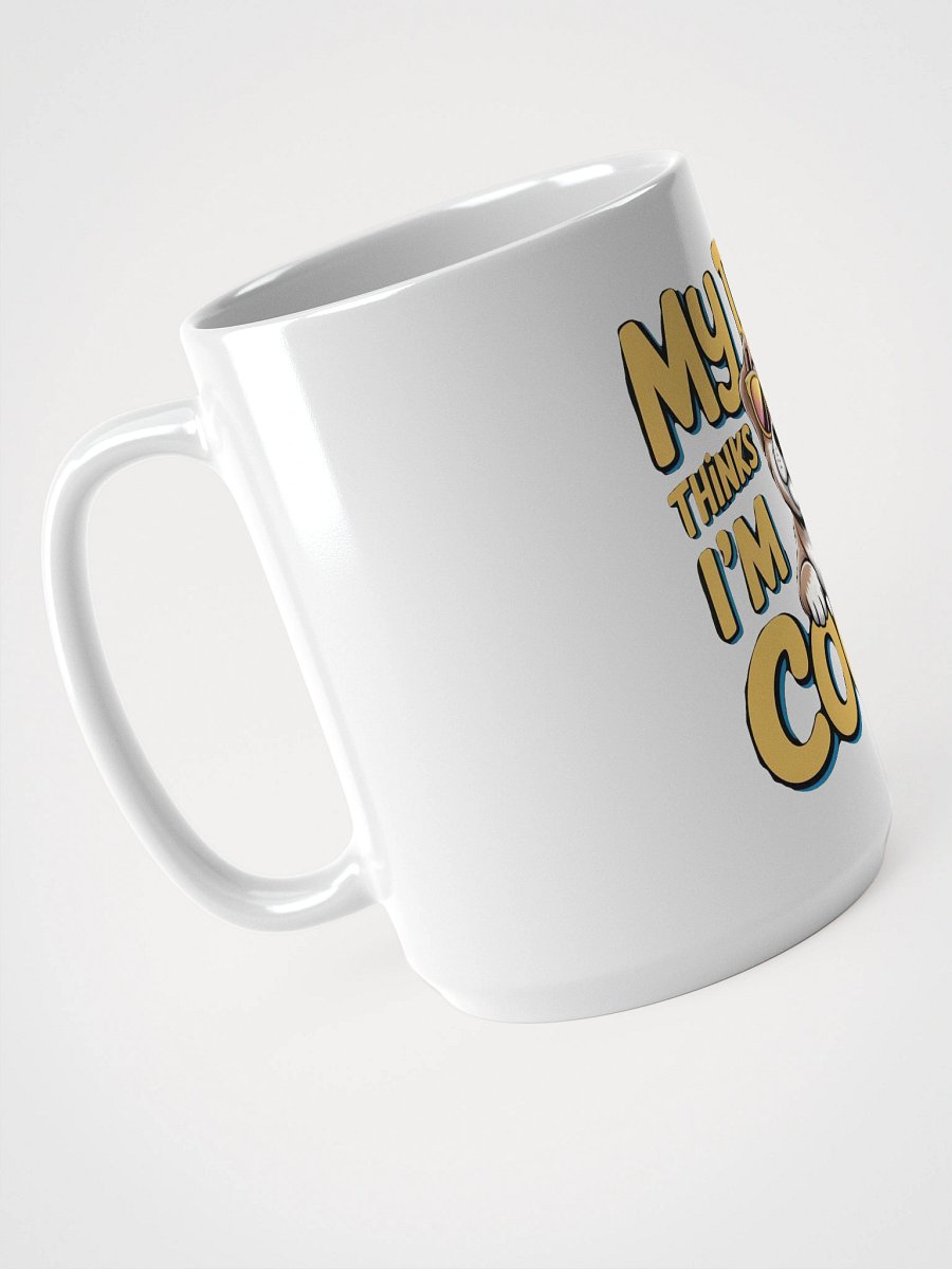 My Dog Thinks I'm Cool – Golden Retriever Cartoon T-Shirt product image (3)
