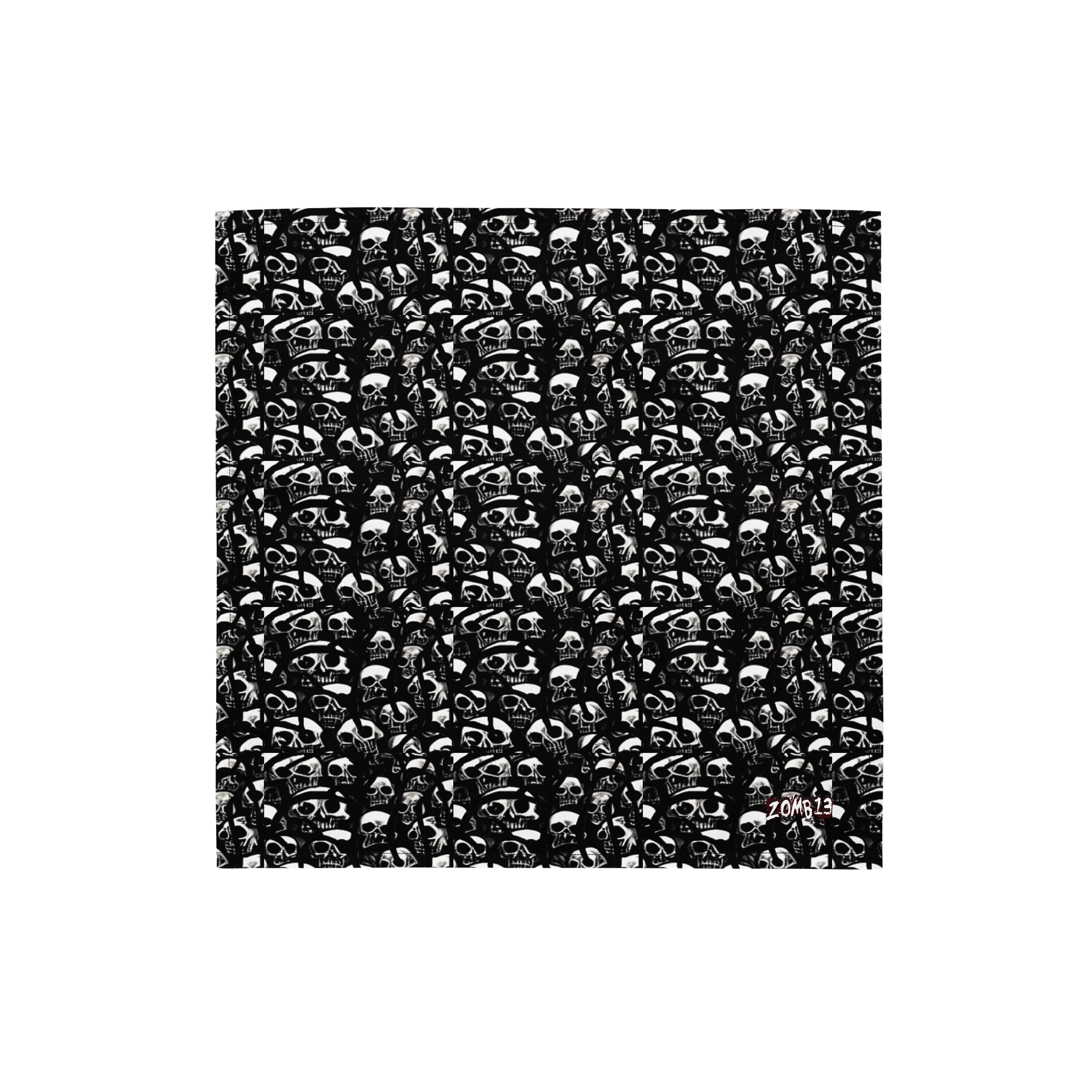 Rebel Skulls All-Over Bandana product image (1)