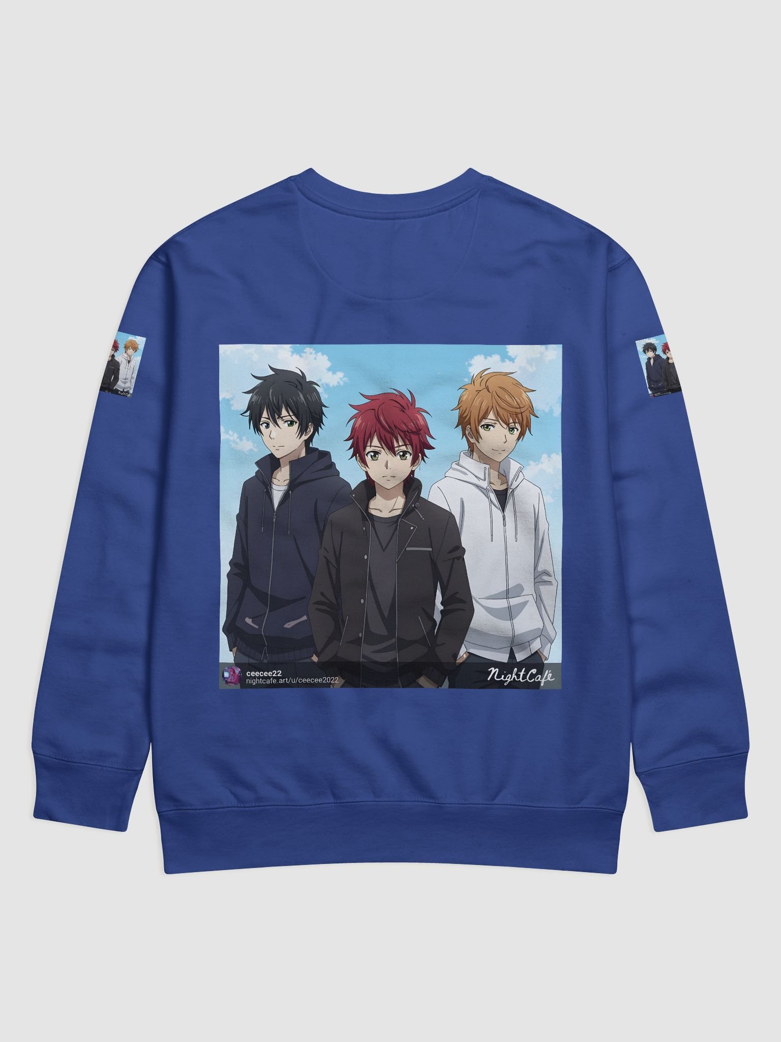 Anime Trio Skyline Sweatshirt product image (4)