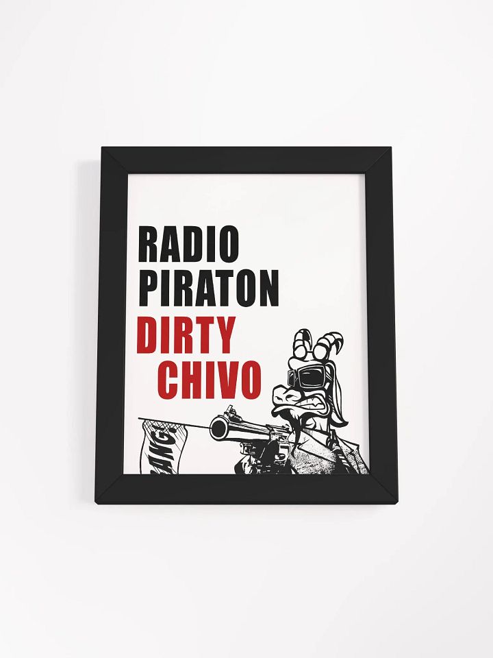 FRAMED DIRTY CHIVO POSTER product image (2)