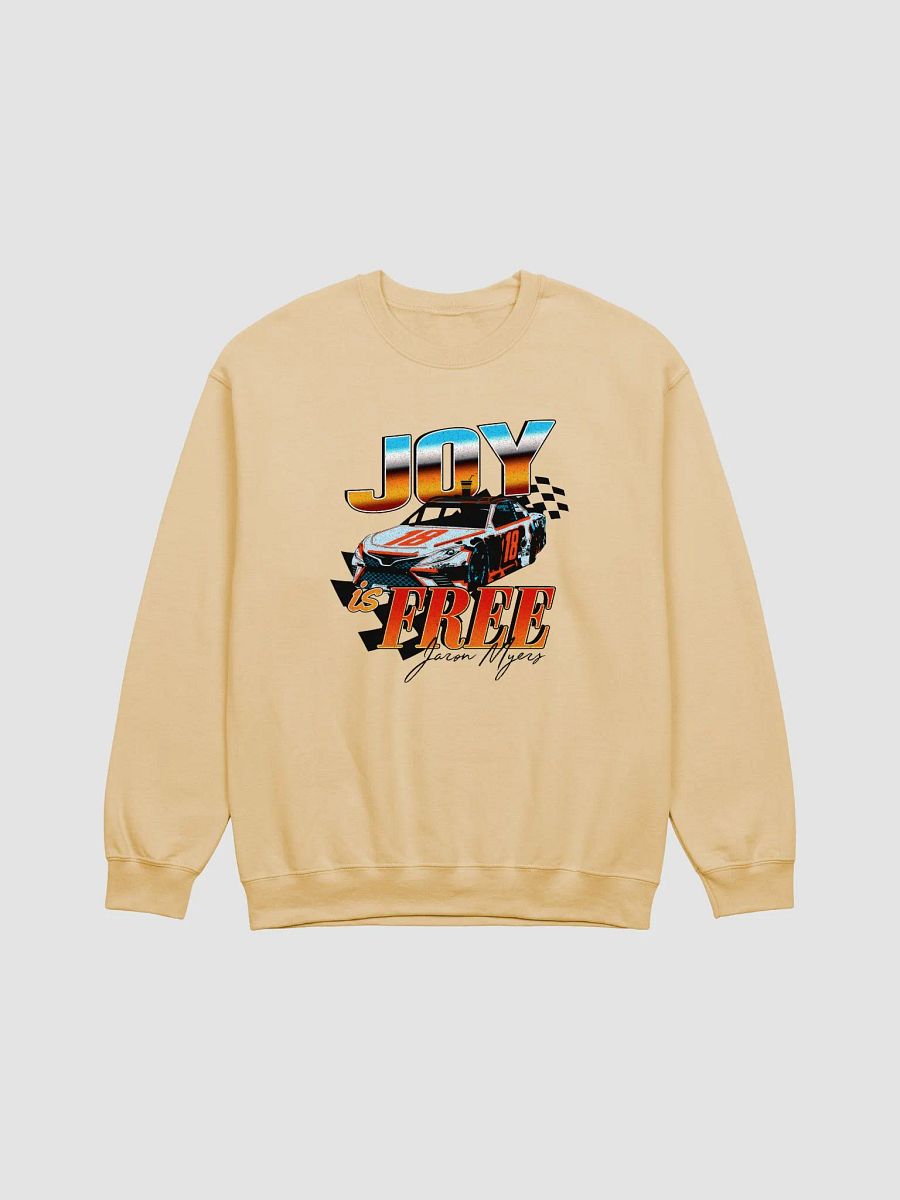 Joy Is Free Racecar - Light Crewneck product image (1)