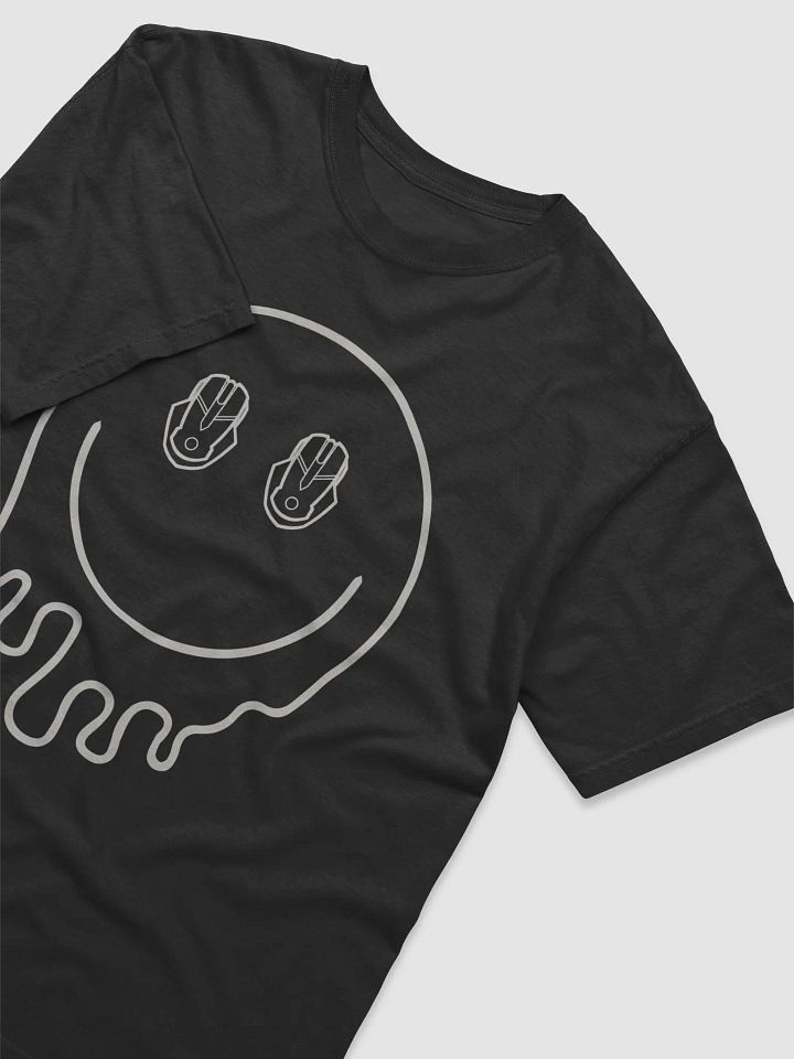Drip Smiley Face T-Shirt (White) product image (2)