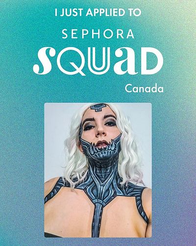 Yesterday I decided to take a leap of faith in myself and my art, and put my name in for the new Sephora Squad Canada! 

I ha...
