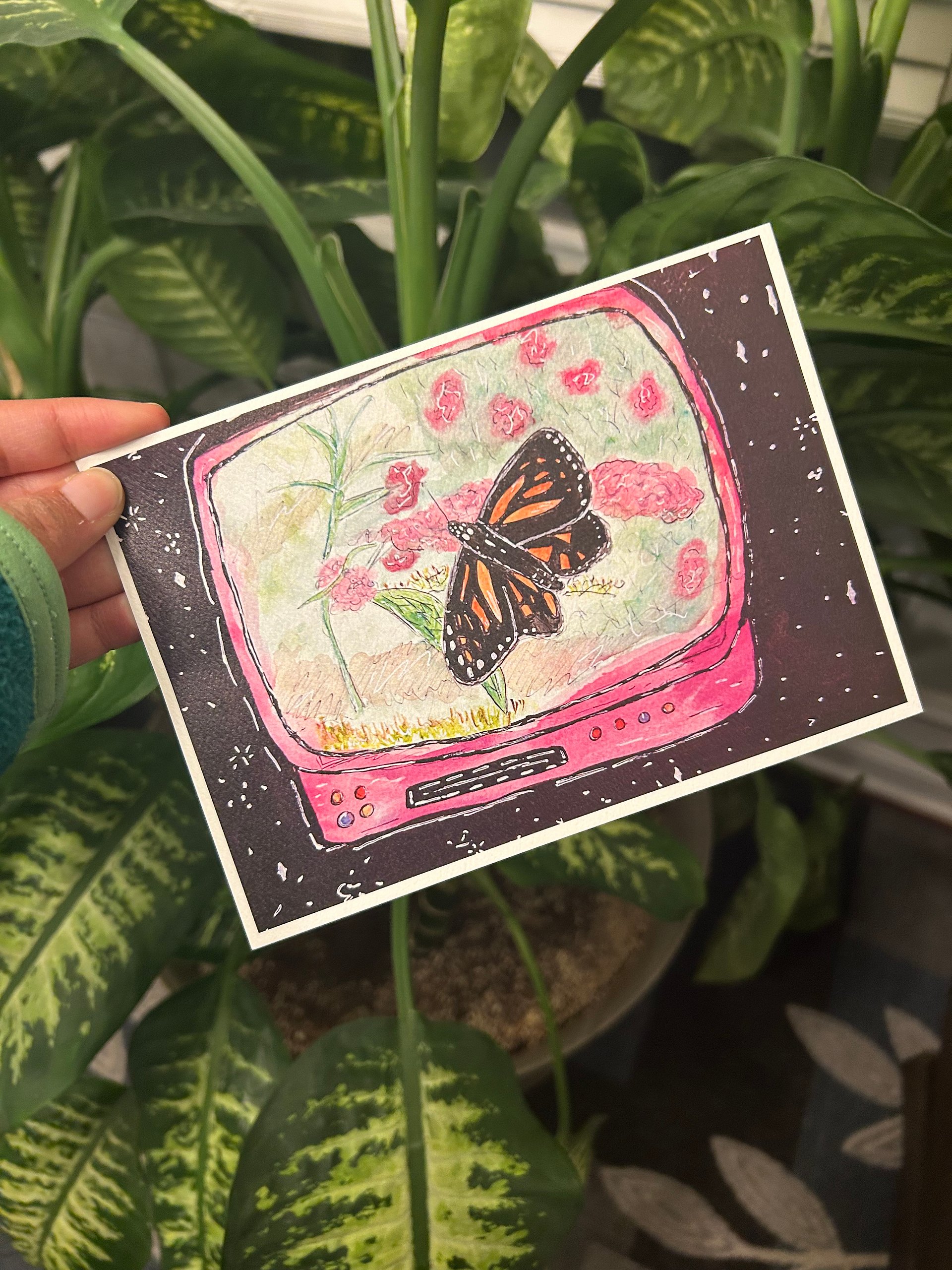 5x7 art prints of Addy’s original watercolor paintings! product image (6)