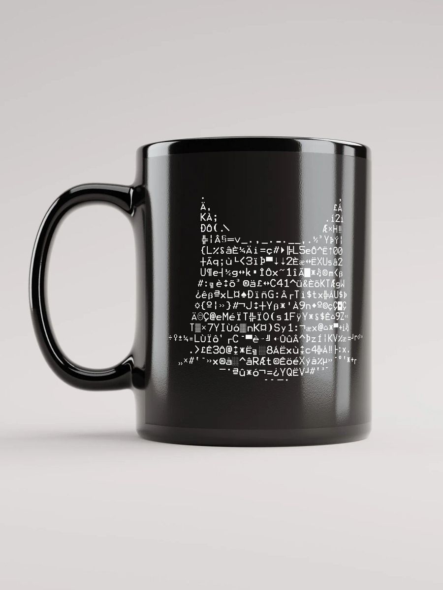 Code Cat Mug (Black) product image (6)