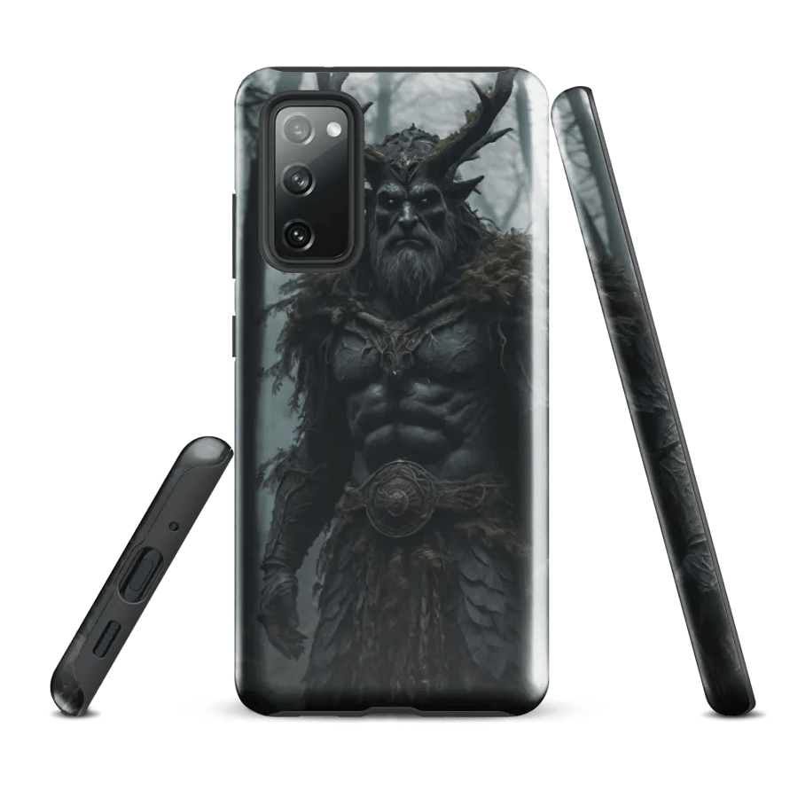 Tough Phone Case for Samsung® - Dark Mythical Ancient Forest Guardian product image (1)