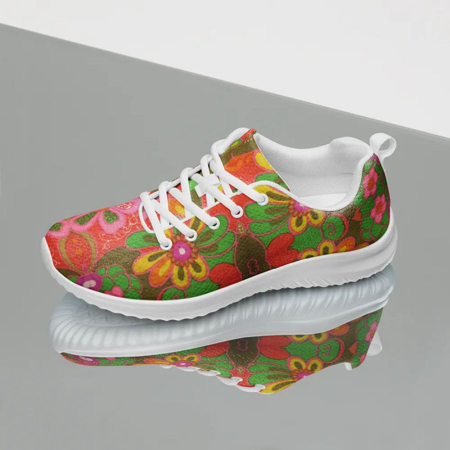 Flower Power Women's Lace Up Athletic Shoe product image (10)
