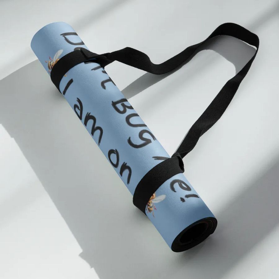 Donkey Don't Bug me Yoga Mat product image (4)
