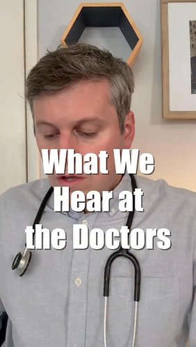 Love my doctor but it’s how our insecurities rear their head! #dumbdad