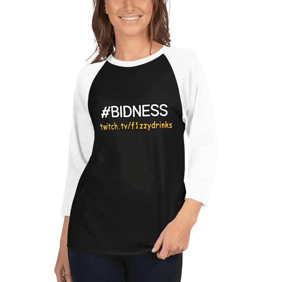 Chad The Realest - #BIDNESS Raglan Tee product image (4)