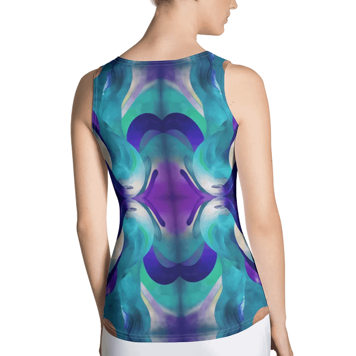 Ethereal Waves Classic Women's Tank Top product image (2)