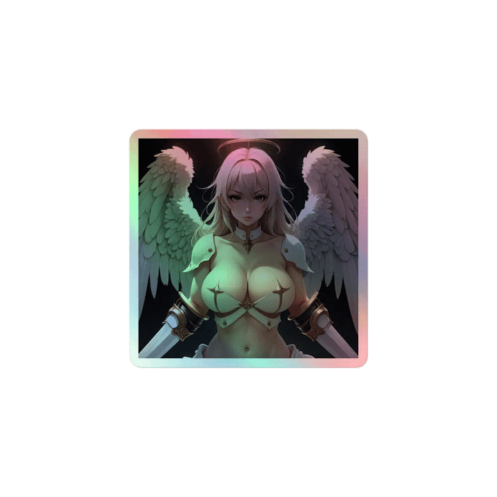 Angelic Aura Holographic Sticker Sheet product image (1)