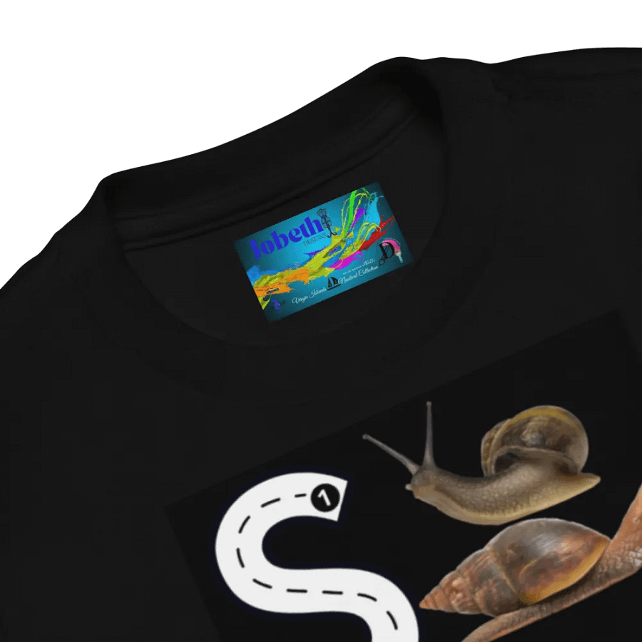 JoBeth Design Black Ss 🐌 Toddler T-Shirt 👚 product image (4)