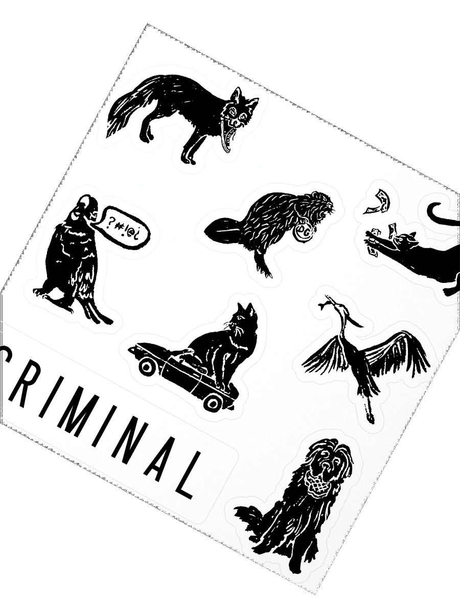 Animals Really Going For It Stickers product image (2)