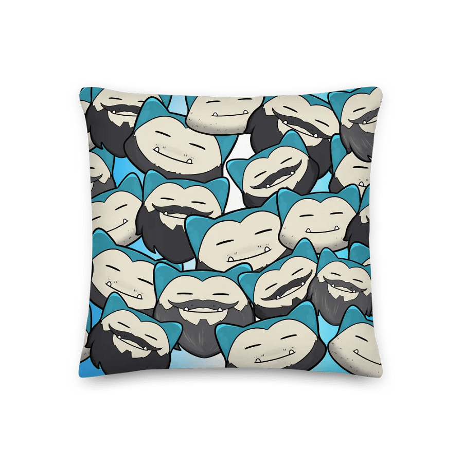 Hairy Snorlax Premium Pillow 5 product image (3)