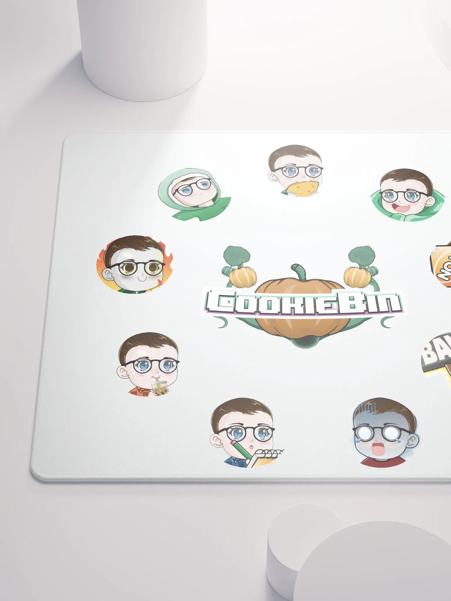 Emotes mousepad product image (6)