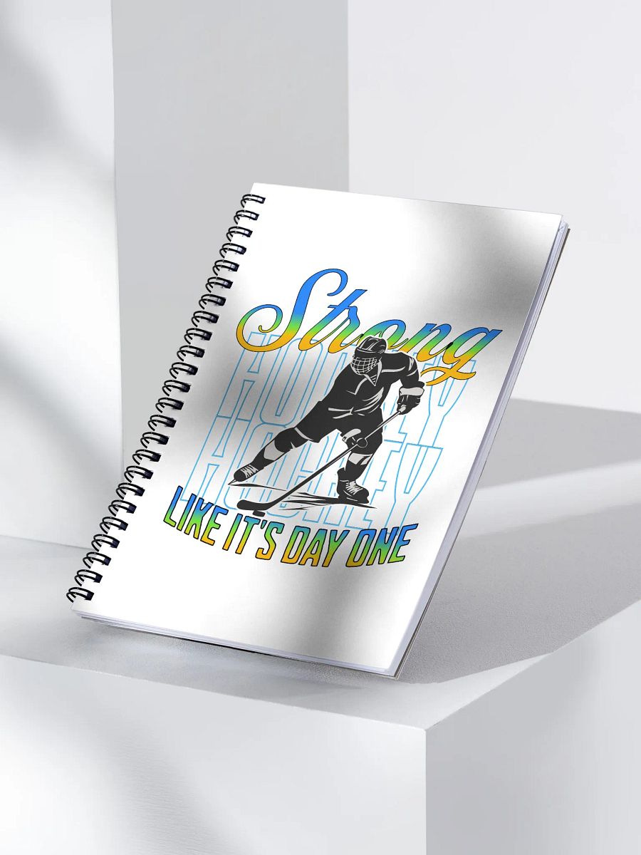 Like Its Day One Hockey Spirit Notebook product image (3)