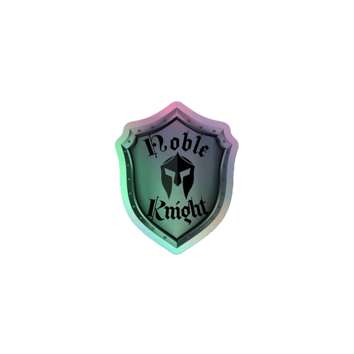 NobleKnight Holo Sticker product image (1)