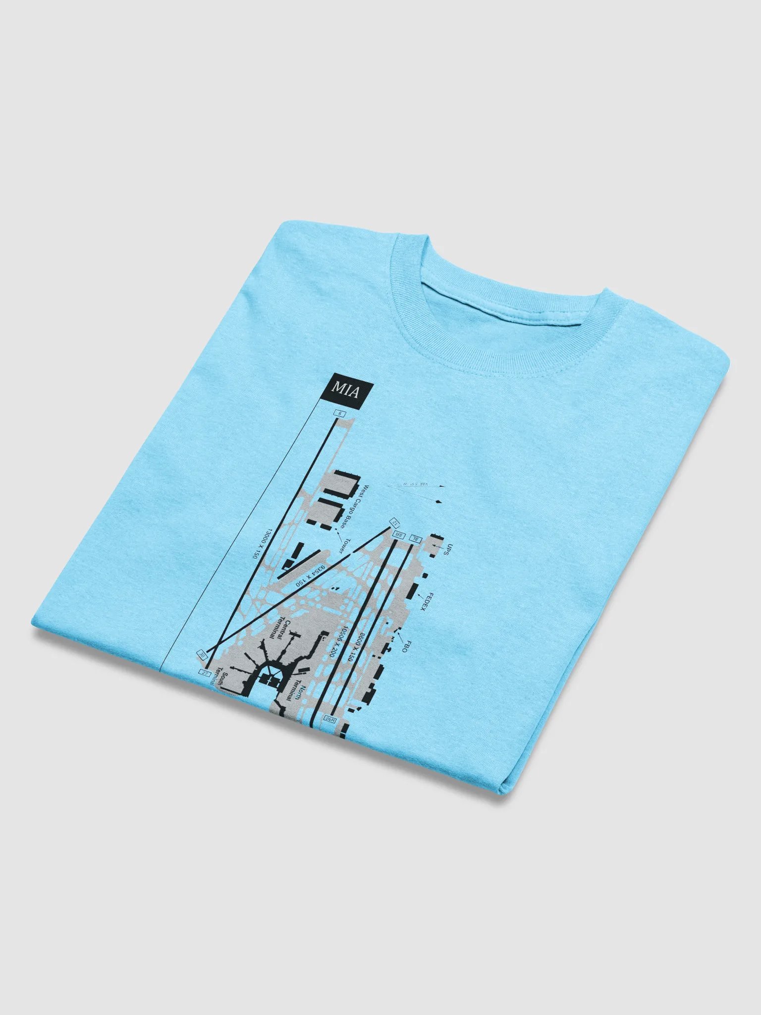 Miami Int'l Airport Runway Tee product image (3)