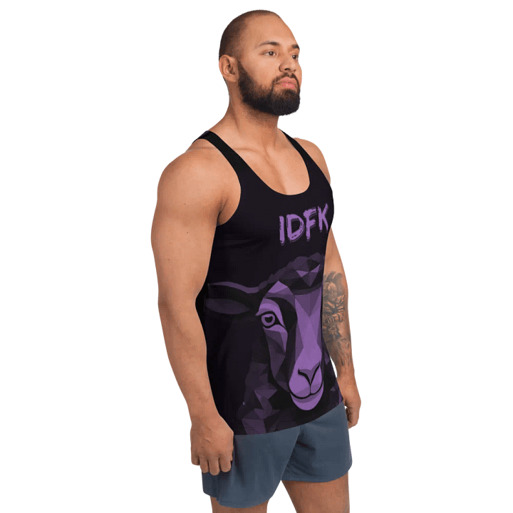 IDFK Black Sheep Full Purple Tank Top product image (1)