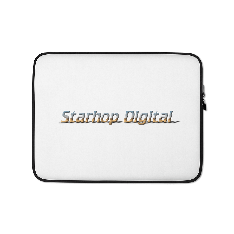 Starhop Digital White Laptop Sleeve product image (1)