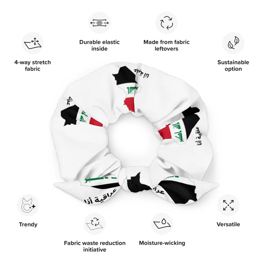 Iraqi I am Eco-Chic Scrunchie product image (12)