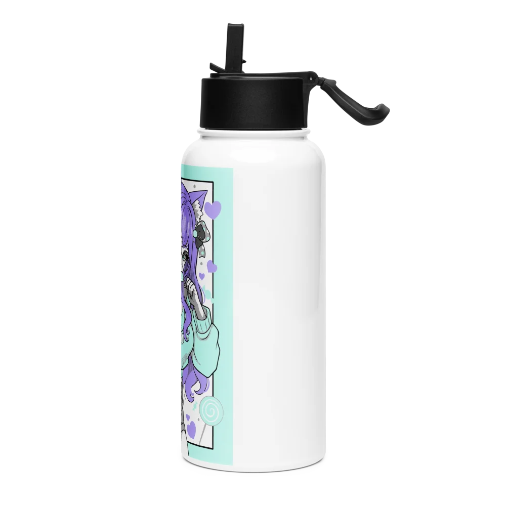Kandi Waifu Water Bottle product image (3)