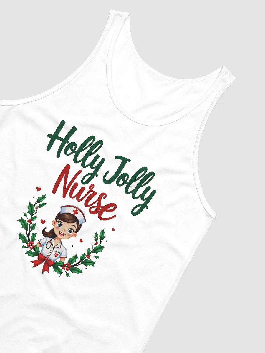 Holly Jolly Nurse Festive Tank product image (10)