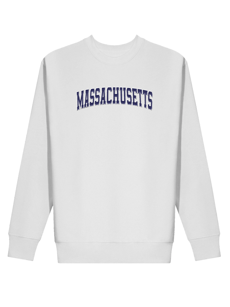 Massachusetts Vintage Stylish Embroidery Premium Sweatshirt product image (18)