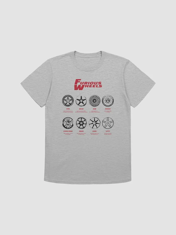 Furious Wheels - light Tshirt product image (2)
