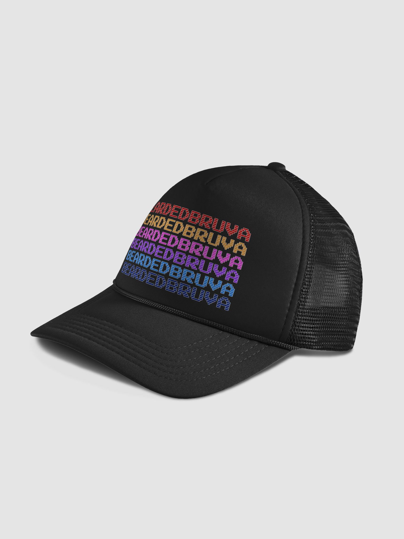 BeardedBruva Foam Trucker Hat product image (8)