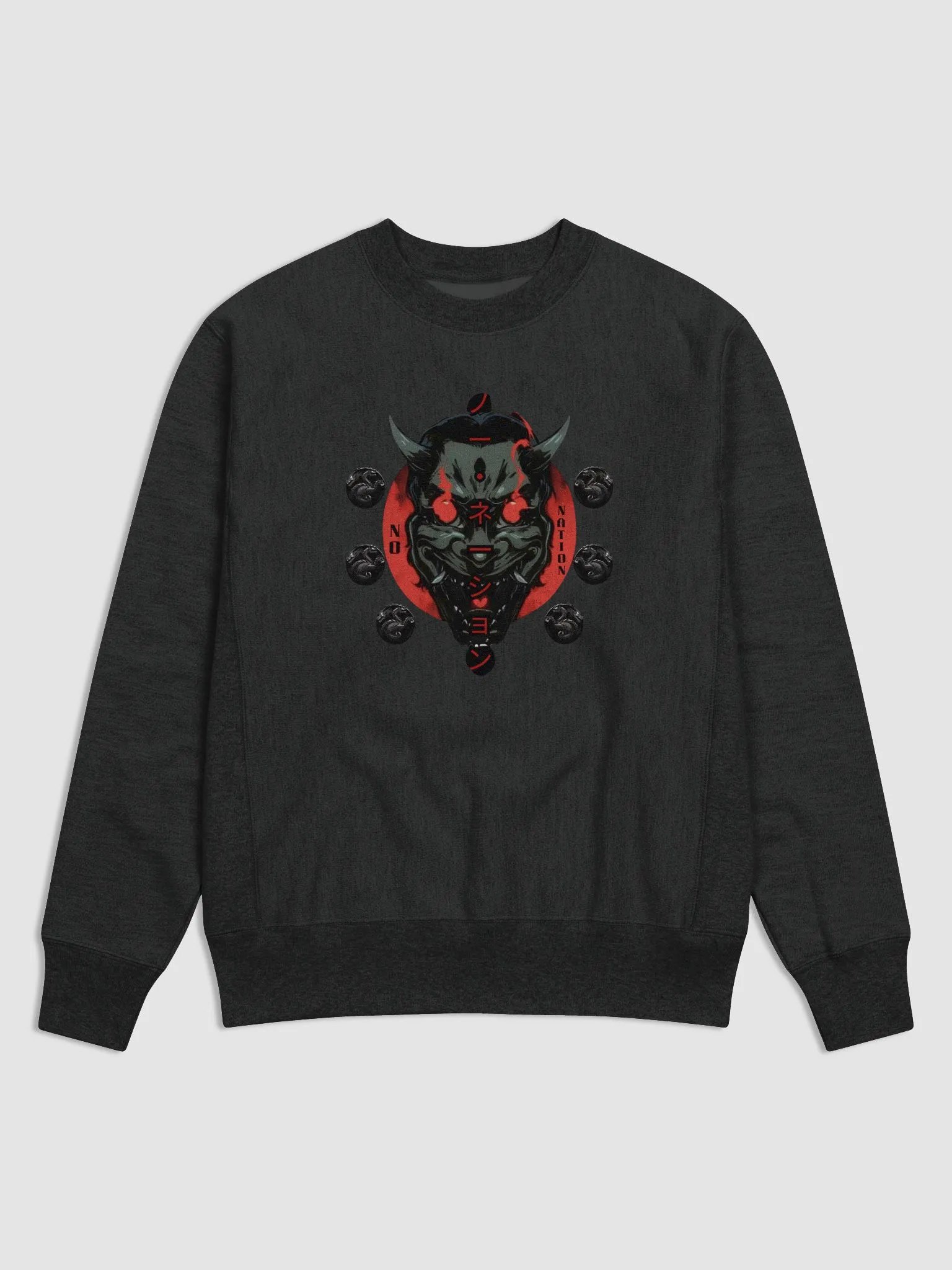 the oni demon champion sweater product image (1)