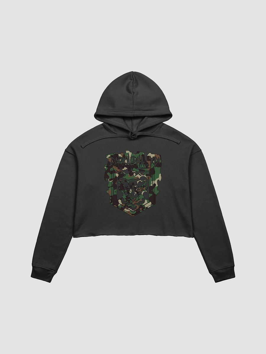 DARKALPHA GREEN CAMO LOGO CROP TOP product image (1)